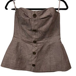 Banana Republic Taupe Strapless Corset - Buy 1 Get 2 FREE